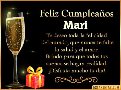 feliz cumpleaños mari paz